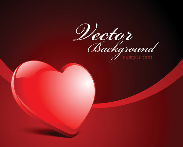 free vector Valentine day heartshaped texture vector background